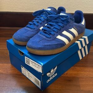 Adidas Sambas OG Royal Blue Gum Size 7